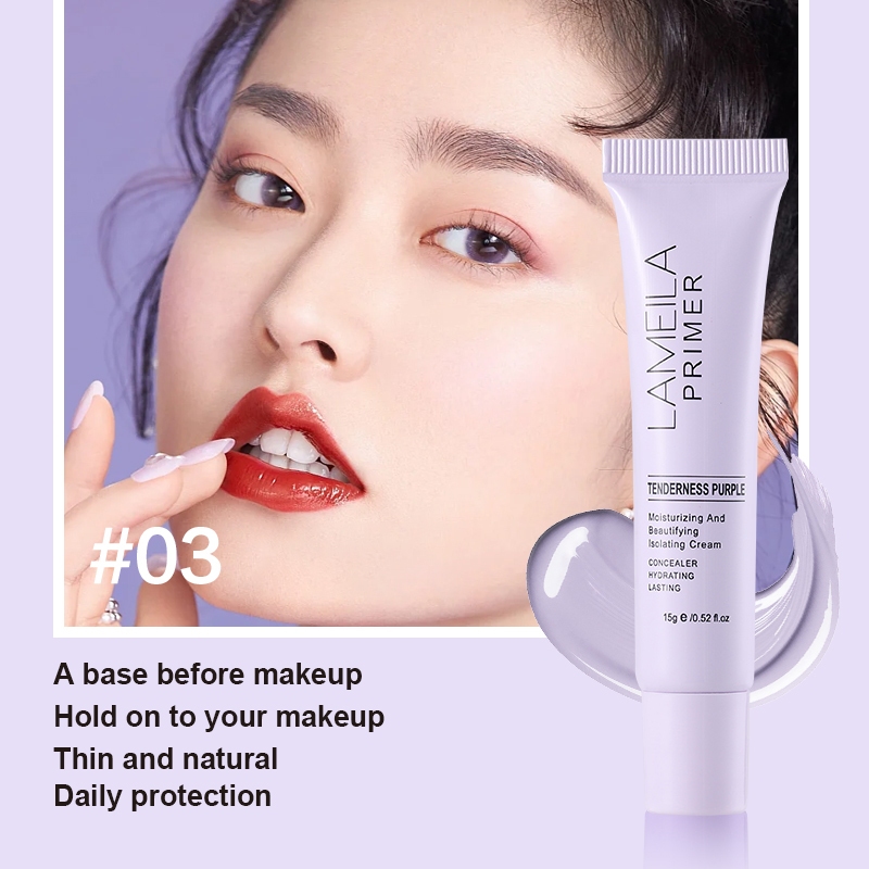 Ảnh Bộ mỹ phẩm 9 món LAMEILA son môi lì+Mascara+chì kẻ mày+kẻ mắt+tạo đường viền+phấn mắt 7 màu+phấn phủ+kem nền+kem lót 3