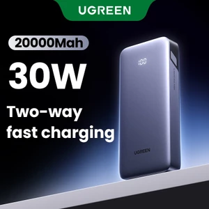 【 20000mAh 30W 】 Sạc di động UGREEN Sạc dự phòng 20000mAh 30W PD / PPS25W / QC / UFCS / FCP / SCP / AFC Sạc điện thoại di động Powerbank sạc nhanh với 4 đầu ra cho máy tính bảng iPhone Android