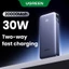 【 20000mAh 30W 】 Sạc di động UGREEN Sạc dự phòng 20000mAh 30W PD / PPS25W / QC / UFCS / FCP / SCP / AFC Sạc điện thoại di động Powerbank sạc nhanh với 4 đầu ra cho máy tính bảng iPhone Android