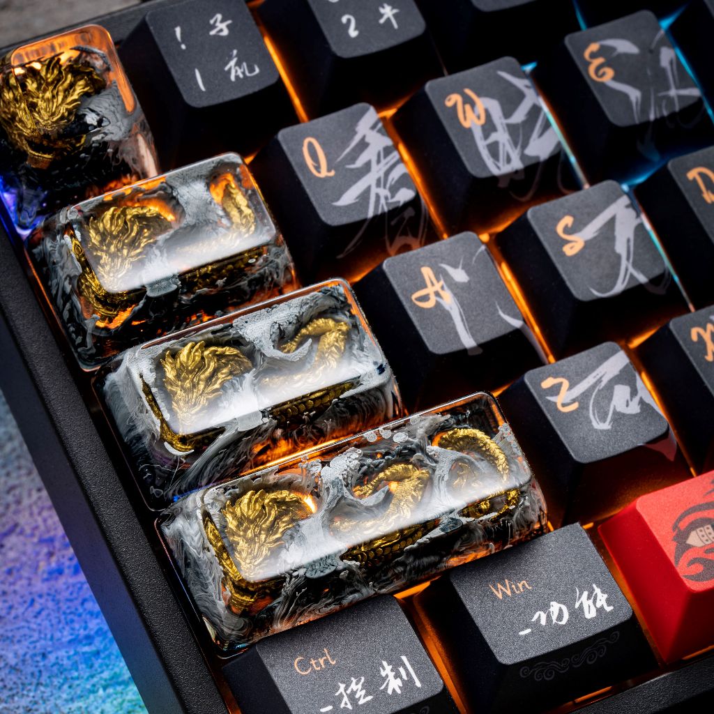 Keycaps rồng vàng đậm | Shopee Việt Nam