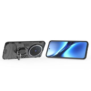 Dành Cho VIVO X9 X 90 X50 X200 Pro X80 X60 Pro Plus X100S X200 X27 Ốp Điện Thoại Black Panther Ring Giá Đỡ Xe Từ Tính Đơn Giản Chống Sốc Và Chống Rơi PC Vỏ Bảo Vệ Điện Thoại Silicon