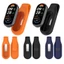 Kẹp Khóa Dành Cho Xiomi Mi Band 10 9 8 Silicon Vỏ Bảo Vệ Bao Móc Giá Đỡ Hộp Đựng Khóa