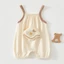 Quần Áo Bé Gái Sơ Sinh Cotton Mùa Hè In Hình Trái Cây Cho Bé Rompers Không Tay 1 Sinh Nhật Boutique Trẻ Sơ Sinh Bé Trai Áo liền quần