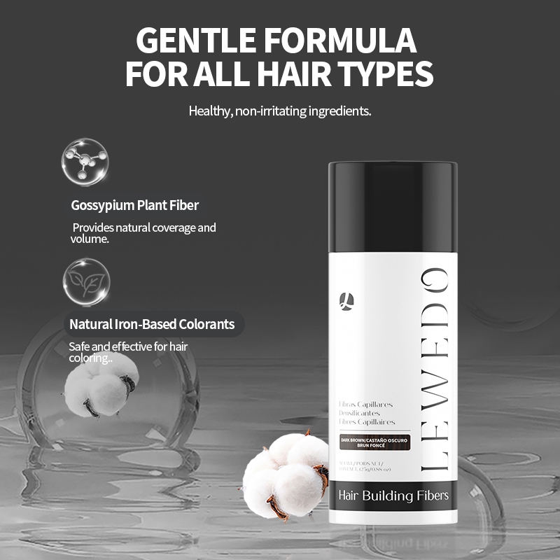 LEWEDO Sợi Tóc Rụng Tóc Xây Dựng Sợi Tóc Che Khuyết Điểm 25g
