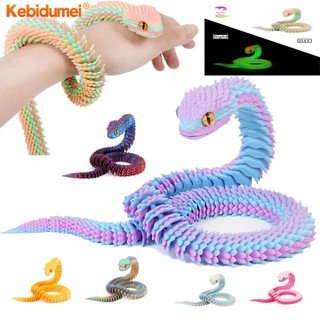 3D In Hình Rắn Dạ Quang Di Chuyển Khớp Mô Phỏng Rắn Hình Sáng Tạo Tại Nhà Văn Phòng Để Bàn Trang Trí Quà Tặng Sinh Nhật Thủ Công