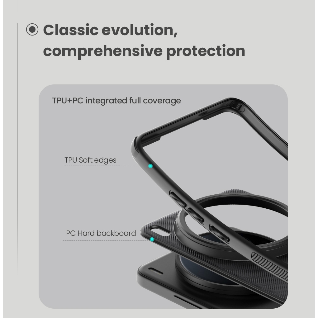 Nillkin Áp Dụng Cho Vivo X200 Ultra Frosted Shield Pro Từ Matte Bảo Vệ Mặt Sau Cứng Vỏ Điện Thoại Vỏ Bảo Vệ