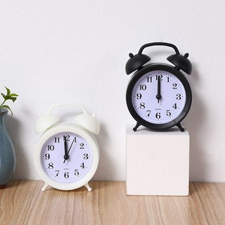 [MAO] Đồng hồ đôi Đồng hồ bấm giờ chính xác Hoạt động cạnh giường tròn Đồng hồ báo thức Quà tặng trẻ em dễ thương VN