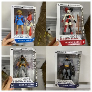 DC Comics Designer Series Darwyn Cooke Supergirl & Harley Quinn PVC Hình