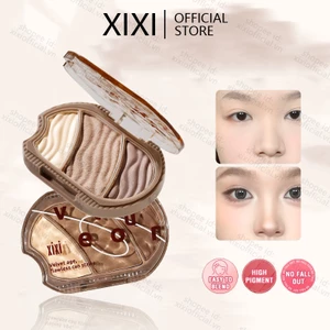 XIXI 3 Màu Sắc Mặt Highlighter Trang Điểm Mặt Matte Shadow Lâu Dài Phát Sáng Sáng Đường Viền Shimmer Powder Mỹ Phẩm NO.D657