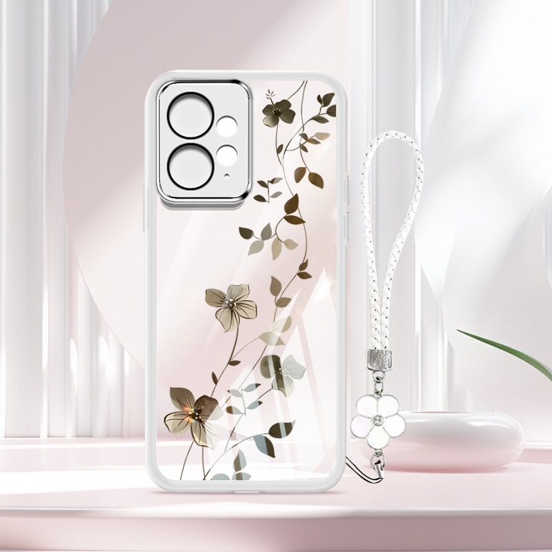 YBD Đơn Giản Ốp Lưng Điện Thoại Redmi Note 12R Note 12S Note 12 Pro Plus Note 12 Turbo Xiaomi POCO M6 Pro POCO X5 POCO F5 Màu Đường Trong Suốt Họa Tiết Mây