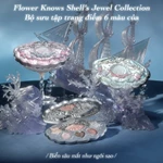Phấn Mắt Flower Knows Shell 's Jewel Collection Bảng trang điểm 6 màu 6.5g — ảnh 2