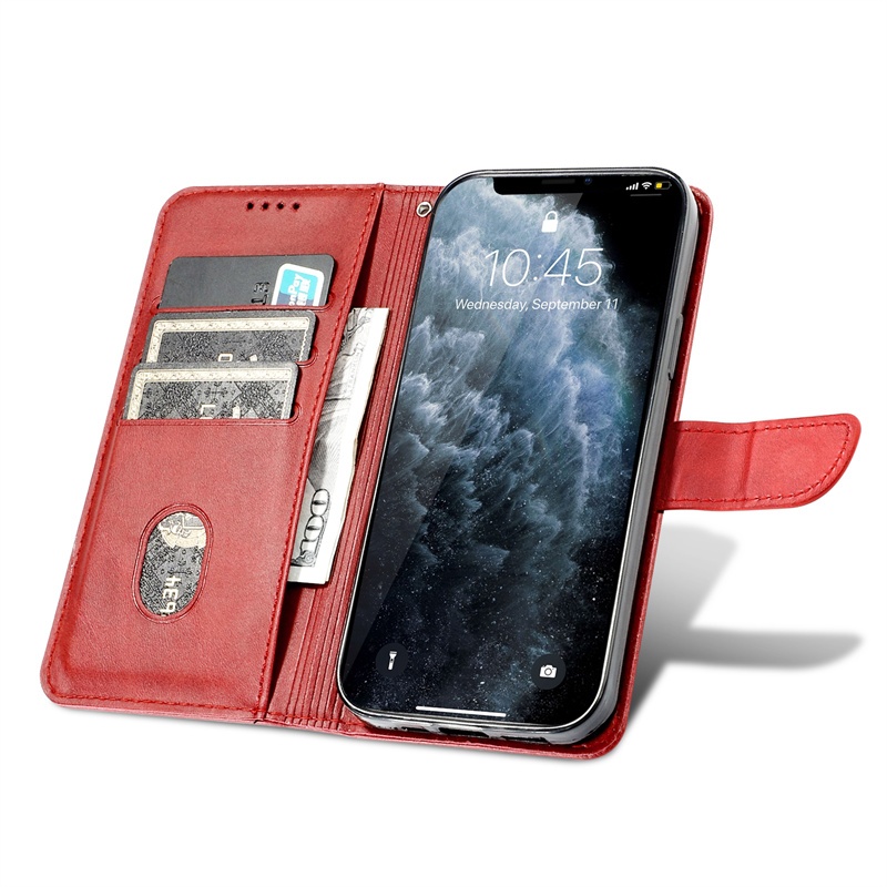 Ốp Lưng Cho OPPO K1 K3 K5 K7 K9 K10 Pro K11 K12 K7X K9S K10X K12X A5 A78 4G Da Điện Thoại Đựng Thẻ Ví Lật