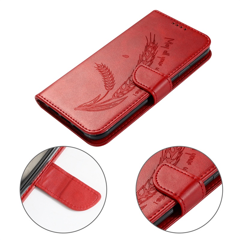 Ốp Lưng Cho OPPO K1 K3 K5 K7 K9 K10 Pro K11 K12 K7X K9S K10X K12X A5 A78 4G Da Điện Thoại Đựng Thẻ Ví Lật