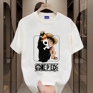 ✨Hàng có sẵn✨WASSUP Luffy-Áo thun nam mới! 100% cotton, thời trang, Unisex