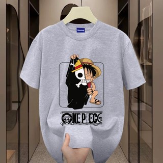 ✨Hàng có sẵn✨WASSUP Luffy-Áo thun nam mới! 100% cotton, thời trang, Unisex