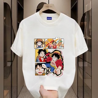 ✨Hàng có sẵn✨WASSUP Luffy-Áo thun nam mới! 100% cotton, thời trang, Unisex