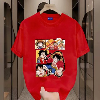 ✨Hàng có sẵn✨WASSUP Luffy-Áo thun nam mới! 100% cotton, thời trang, Unisex