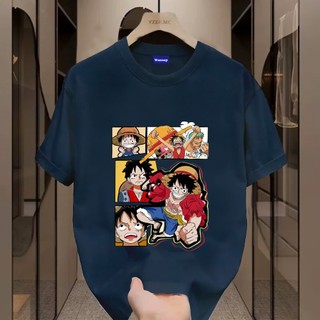 ✨Hàng có sẵn✨WASSUP Luffy-Áo thun nam mới! 100% cotton, thời trang, Unisex