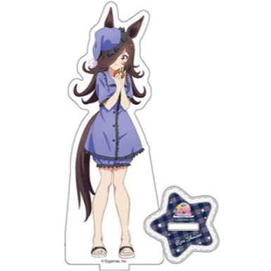 Uma Musume Pretty Derby Bộ đồ ngủ dễ thương Ver. Chân đế Acrylic - Tuần đặc biệt Silence Suzuka - Anime Hình sưu tập Merch