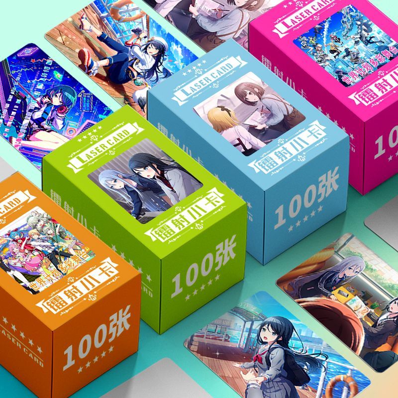 Project Sekai: Sân khấu đầy màu sắc! Kỳ tích. Thẻ ảnh Hatsune Miku ACG – 100 thẻ độc đáo