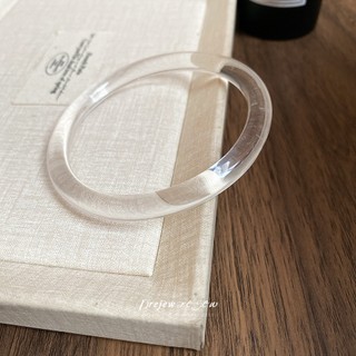 DREJEW Vòng tay nhựa acrylic cổ điển phong cách Trung Quốc mới đơn giản và lạnh lùng phong cách đá cẩm thạch hoa văn vòng tay cổ