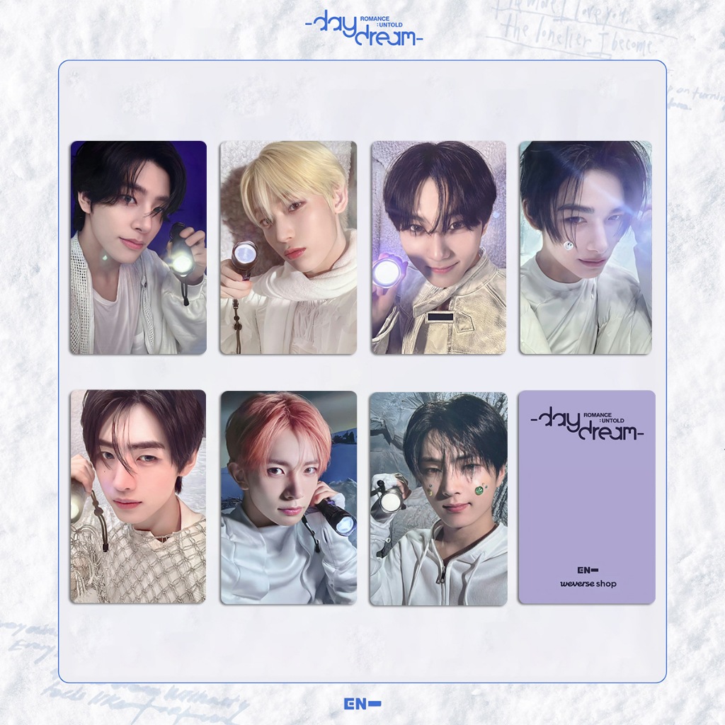1-7 Chiếc EN ROMANCE UNTOLD Lomo Card MANIFESTO: NGÀY 1 Photocards MEMORABILIA KÍCH THƯỚC: TRẢ LỜI HEESUNG JAKE JAY JUNGWON NI-KI SUNGHOO ID Ảnh Kpop Idol Bưu Thiếp Nhanh YM