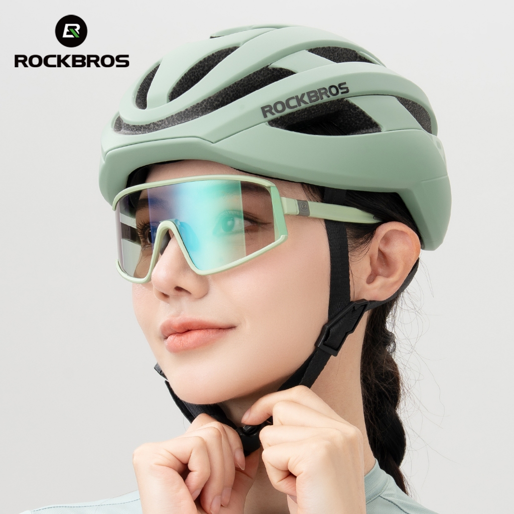 Kính đi xe đạp Rockbros photochromic, chống sương mù và gió, phù hợp cho các hoạt động thể thao ngoài trời