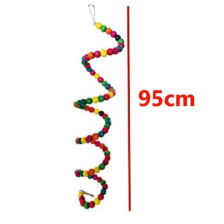 Vẹt Leo Dây Cotton Đồ Chơi Chim Hình Chữ U Đồ Chơi Thú Cưng Giá Chim Chim Lồng Chim Dây Cotton