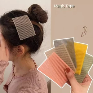 10 Miếng dán tóc mái KUZHEN màu pastel cố định tóc con trang điểm thời trang cho nữ