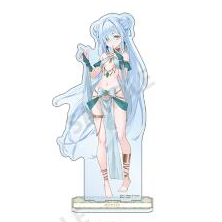 Azur Lane Style Acrylic Stand Set Enterprise Javelin Yorktown Illustrious Fan-made Hình Trang Trí Bàn Làm Việc