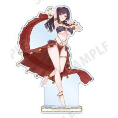 Azur Lane Style Acrylic Stand Set Enterprise Javelin Yorktown Illustrious Fan-made Hình Trang Trí Bàn Làm Việc