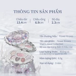Phấn Mắt Flower Knows Shell 's Jewel Collection Bảng trang điểm 6 màu 6.5g — ảnh 8