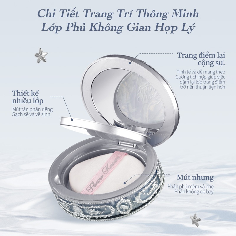 [Live] Flower Knows Shell 's Jewel Collection Bộ đồ trang sức 9g