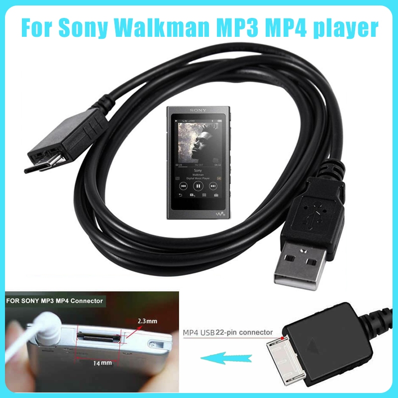 [Giao hàng nhanh] Cáp sạc đồng bộ dữ liệu USB cho máy nghe nhạc MP3 MP4 Sony Walkman cho dòng NW-A55 A56 A57 NW-A35 A45 NW-ZX300 ZX300A