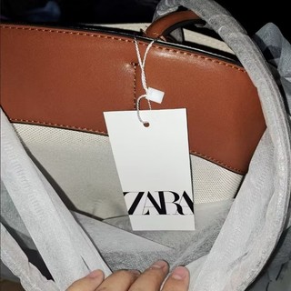 ZaraStyle Nữ Vải Tote 2in1 Dung Tích Lớn Thời Trang Đeo Vai Xách Tay Mua Sắm
