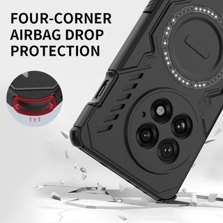 Dành cho ốp điện thoại OnePlus 13 giáp bướm tản nhiệt từ tính bốn góc chống rơi và vỏ bảo vệ điện thoại chống sốc