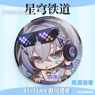 Trò Chơi Honkai Star Rail Phainon Mydeimos Anaxagoras Herta Huy Hiệu Trâm Cài Cosplay Chân Phụ Kiện Thời Trang Quà Tặng Bộ Sưu Tập