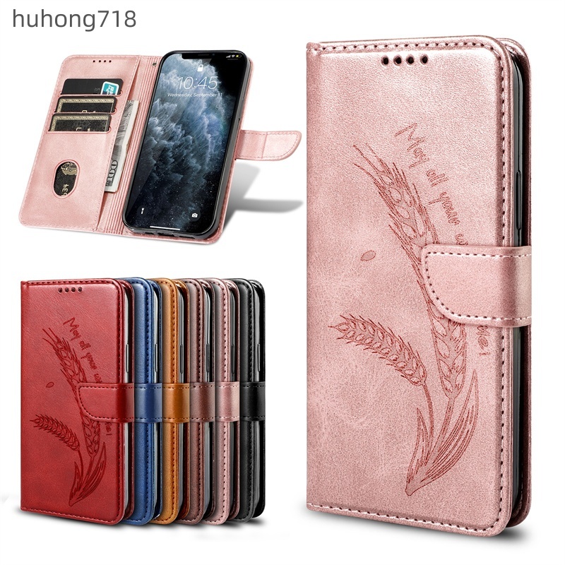 Ốp Lưng Cho Realme GT Master Edition 7 Pro Neo 2T 3T 7X 2 3 5 SE 5G Da Điện Thoại Đựng Thẻ Ví Flip Cover