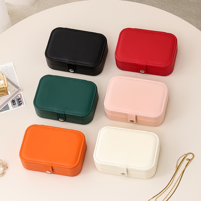 CASEGRACE Hộp Trang Sức Người Tổ Chức Phụ Kiện Lưu Trữ Hộp Đựng Trang Sức Bông Tai Vòng Cổ Nhẫn Hộp Quà Tặng