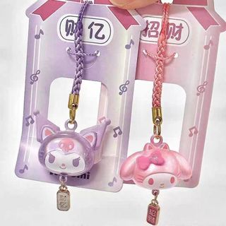 ZW [Chính hãng] Chuông âm thanh nước Sanrio Yushou Series Hộp bí ẩn Hợp thời trang Chơi hình Búp bê văn phòng Móc khóa