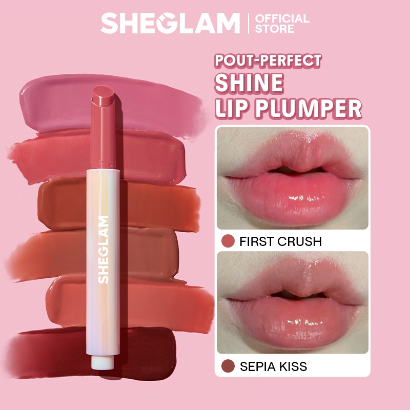Son Bóng SHEGLAM Dưỡng ẩm Dưỡng chất dồi dào Bóng mượt cao Juicy Lasting Tint Lip Makeup