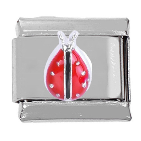 Thép không gỉ 304 DIY Charm Vòng tay Swan Butterfly Little Bee Module italy charms Thép không gỉ đàn hồi