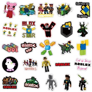 Bộ 50 Trò Chơi DynaBlocks Dán DIY Vali Ván Trượt Laptop Điện Thoại Roblox Dán Đồ Chơi Trẻ Em