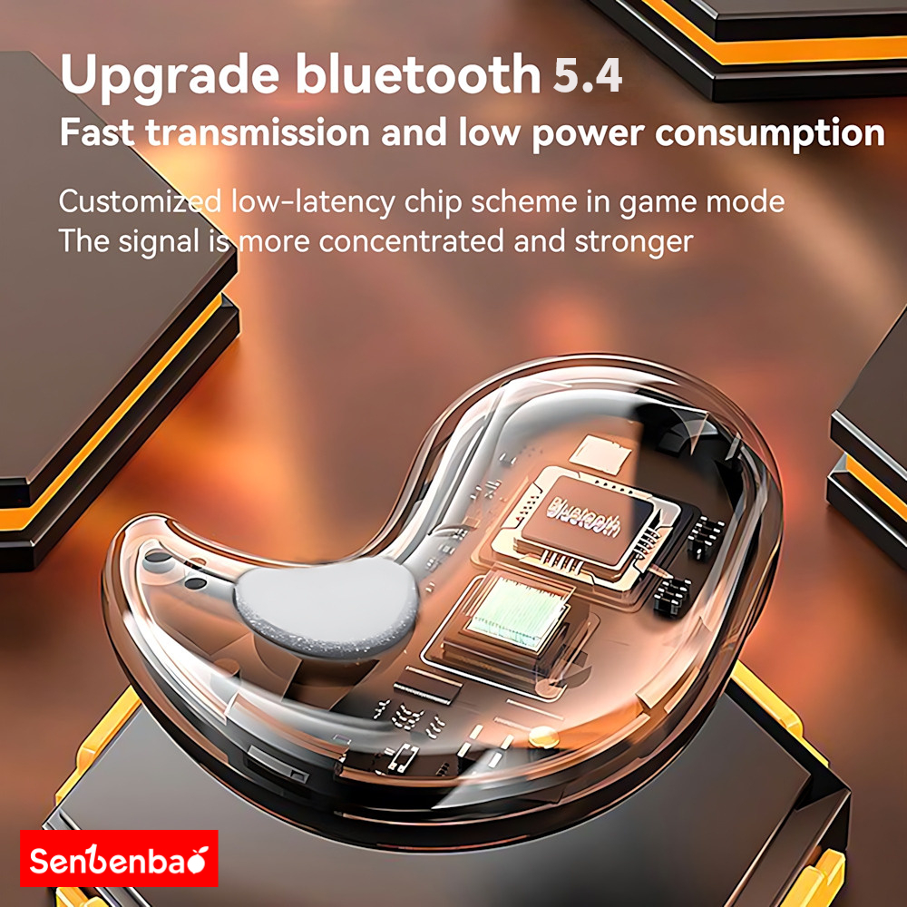 Tai nghe ngủ Bluetooth không dây X55MaxTWS có màn hình LED Tai nghe chống nước âm thanh nổi HIFI có MIC