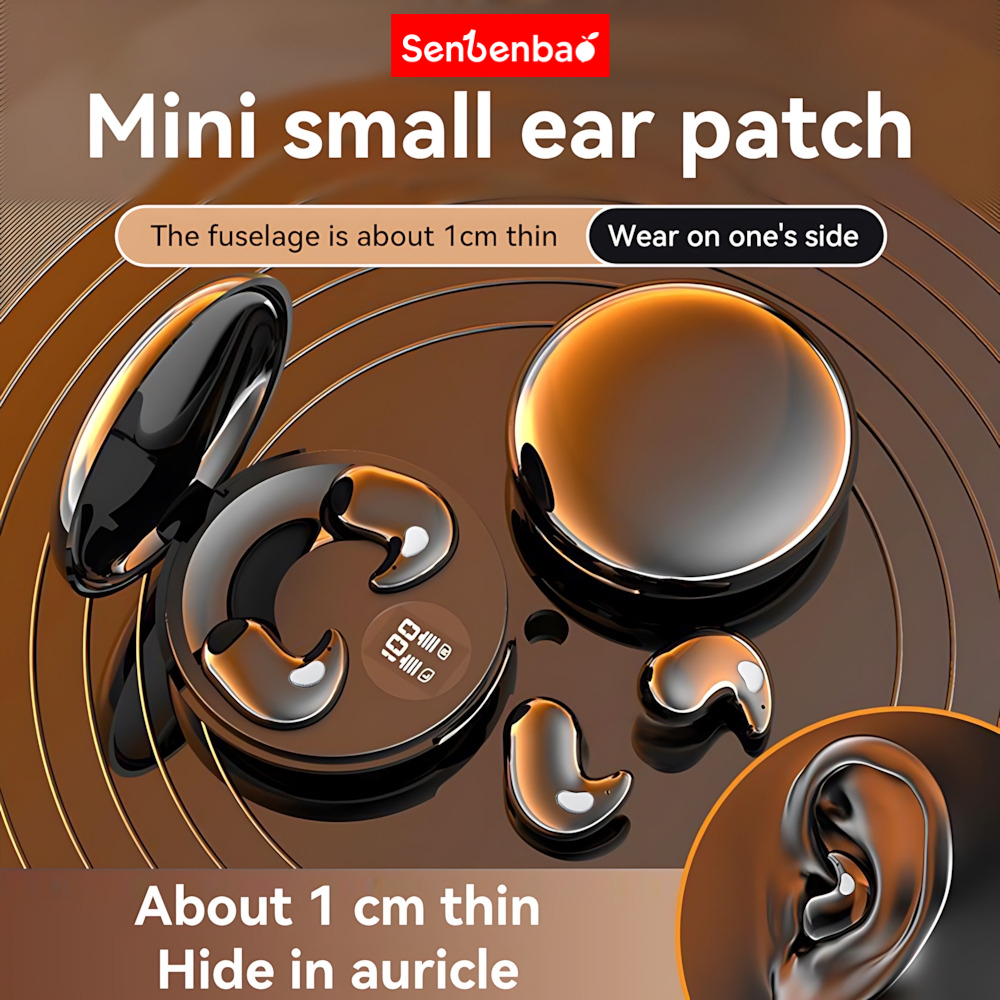 Tai nghe SENBENBAO S39TWS ENC Mini Sleep Tai nghe bluetooth vô hình Hifi Âm thanh nổi Chống nước tích hợp MIc cho tai nghe di động thông minh