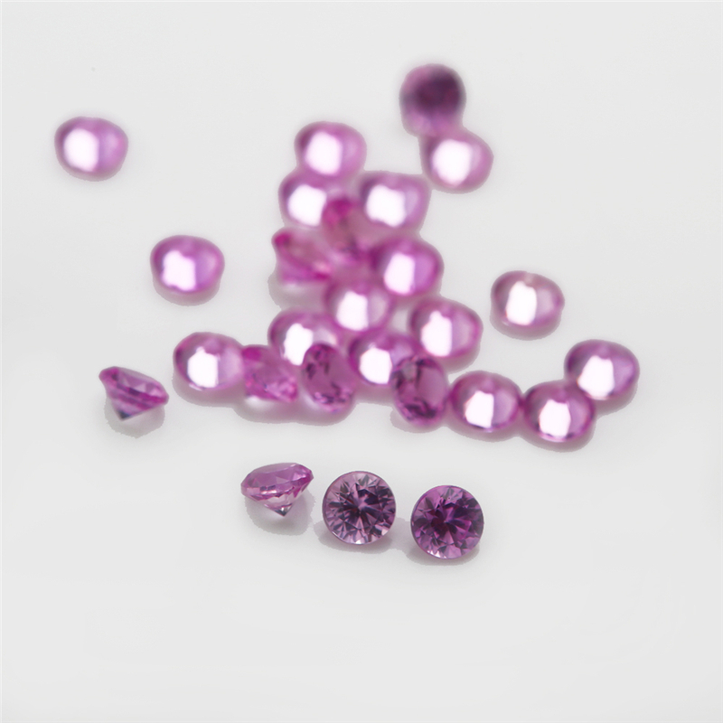 Đá corundum nhiều màu dùng cho trang sức DIY, kích thước đa dạng từ 1.0mm đến 3.0mm