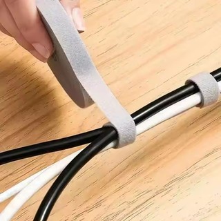 Bộ sắp xếp cáp 5M Quản lý cáp Dây cuộn băng Tai nghe Quản lý dây chuột Dây bảo vệ