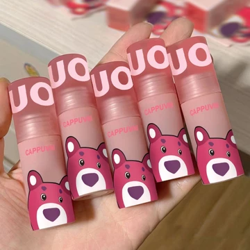 Cappuvini Gấu Dễ Thương Matte Lip Tint / Velvet Matte Lip Mud / Lip Glaze Lip