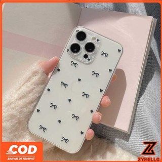 Ốp Lưng Cho OPPO Reno 14F Reno 14 Pro Reno 13F Reno 13 Pro Reno12 F Reno 12 PRO Reno 11F Reno 8Z Reno 7Z Reno 8T 5G Vỏ Điện Thoại Di Động TPU Chống Sốc nơ Tình Yêu Thời Trang Và Đẹp