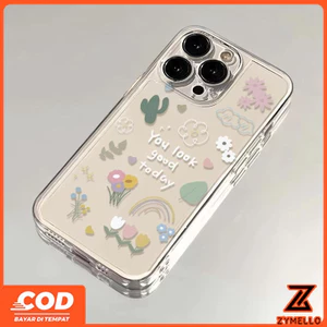 Ốp Lưng Cho OPPO A6X A6 A6 PRO A5i A3 A5X A5 5G A3X A5 PRO A3 PRO A17 Vỏ Điện Thoại Di Động TPU Chống Sốc Xương Rồng Nhỏ Tươi